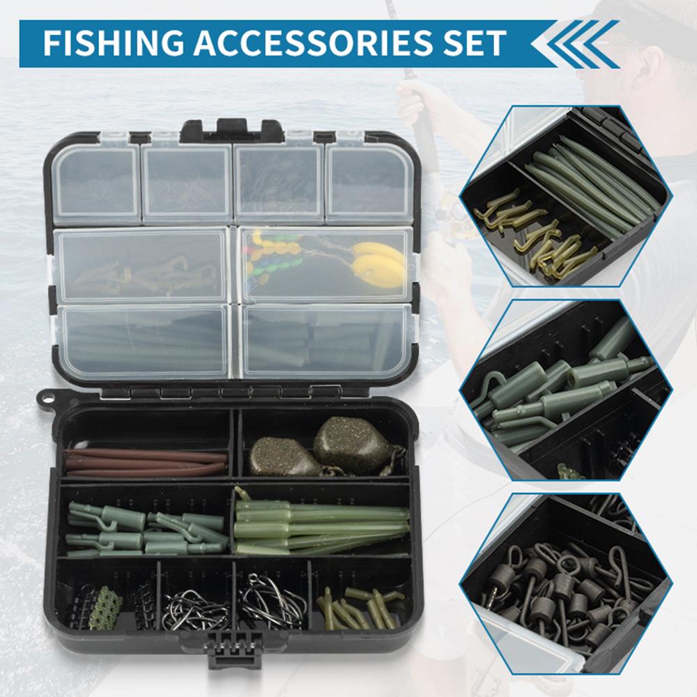 Fishing Hook Jig - Małe pudełko na sprzęt wędkarski, przenośne