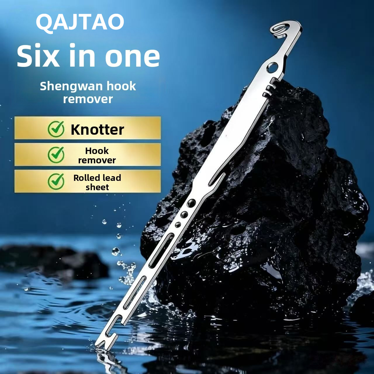Fishing Hook Remover - QAJTAO – zestaw 4 narzędzi do