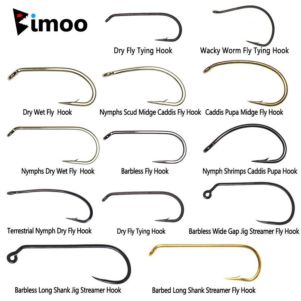 Bimoo 100 szt. 1 # ~22 #   Hac – Fishing Hook Barbless recenzja i cena